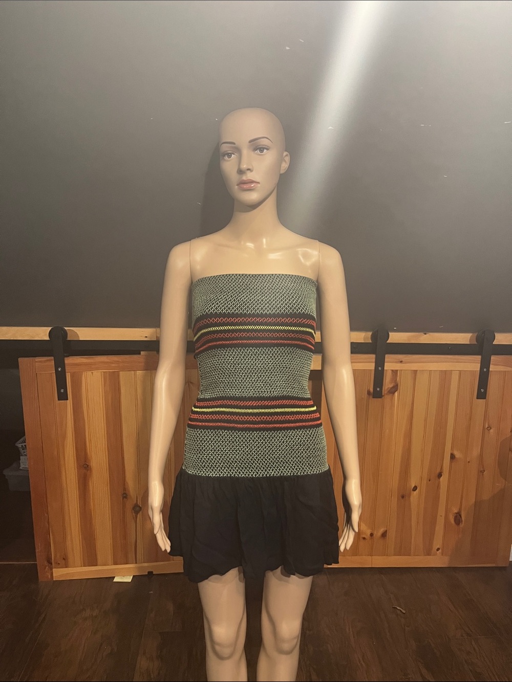 Maje Ribby Strapless Mini Dress